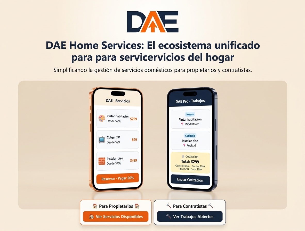 DAE apps — cliente y contratista
